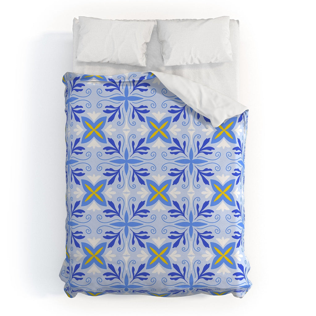 Design by Spark Dolce Vita Flourish Tile Duvet Cover