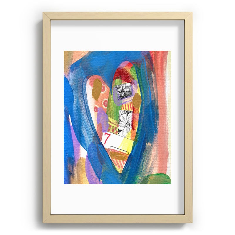 Natalie Baca Lucky in Love Recessed Framing Rectangle