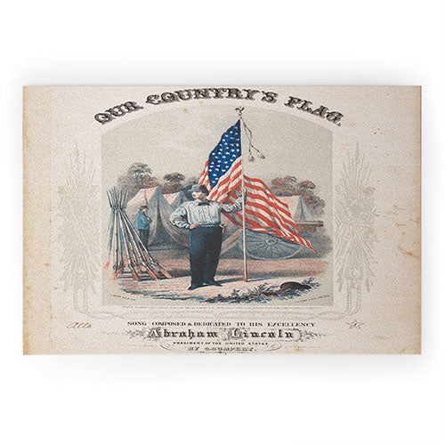 DENY Designs Our Country s Flag Welcome Mat