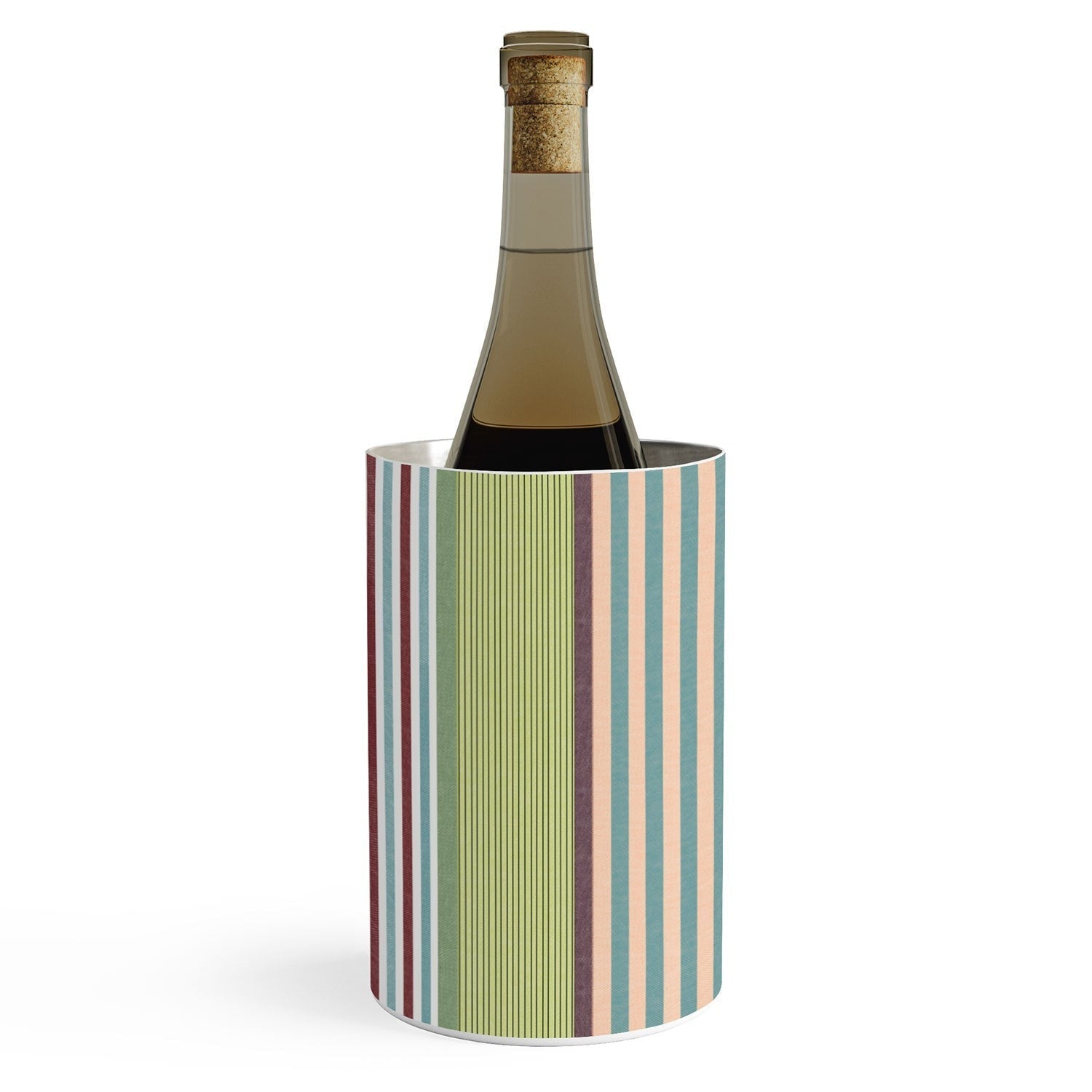 Marta Barragan Camarasa Colorful Stripe Delight Wine Chiller