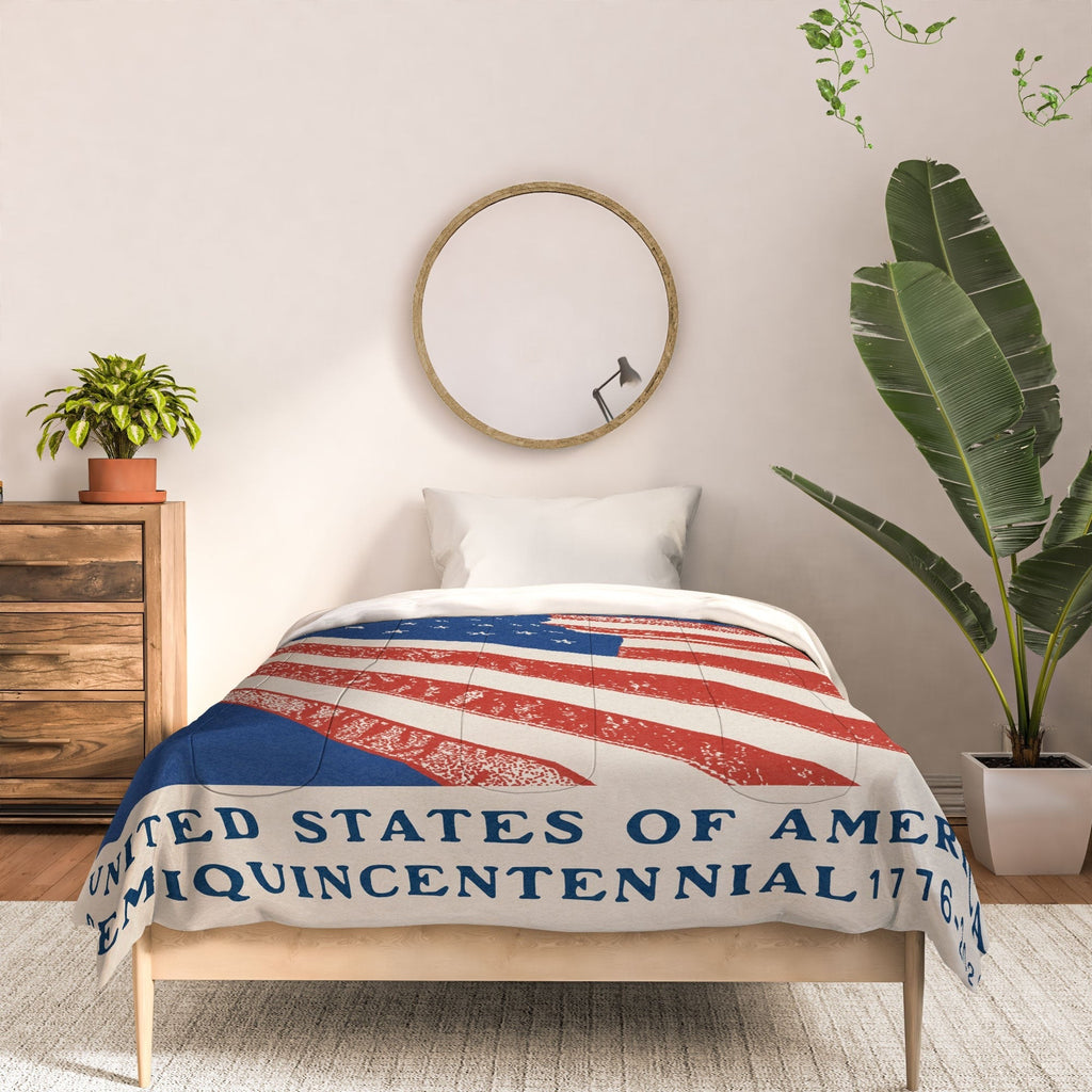 DENY Designs Stars n Stripes Semiquincentennial Comforter