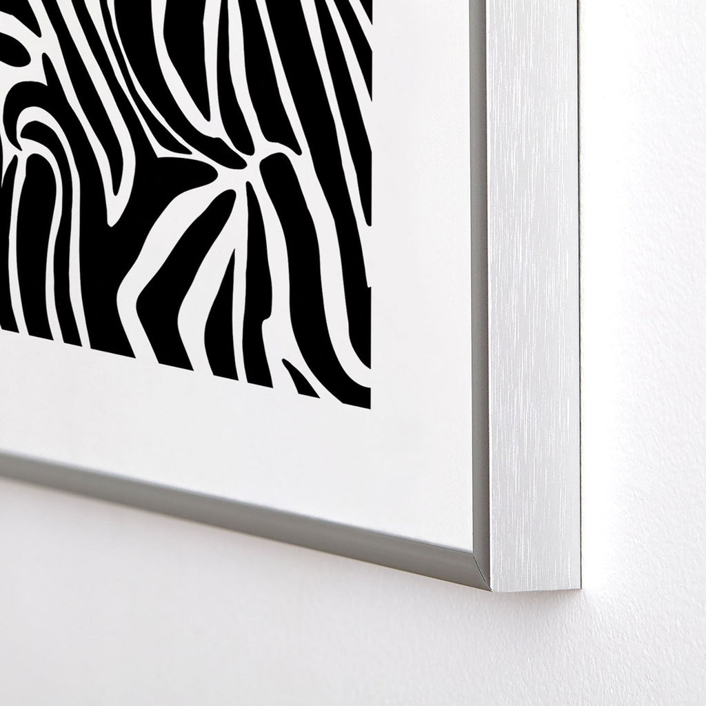 Jennifer Labre Wild Zebra Metal Framed Art Print