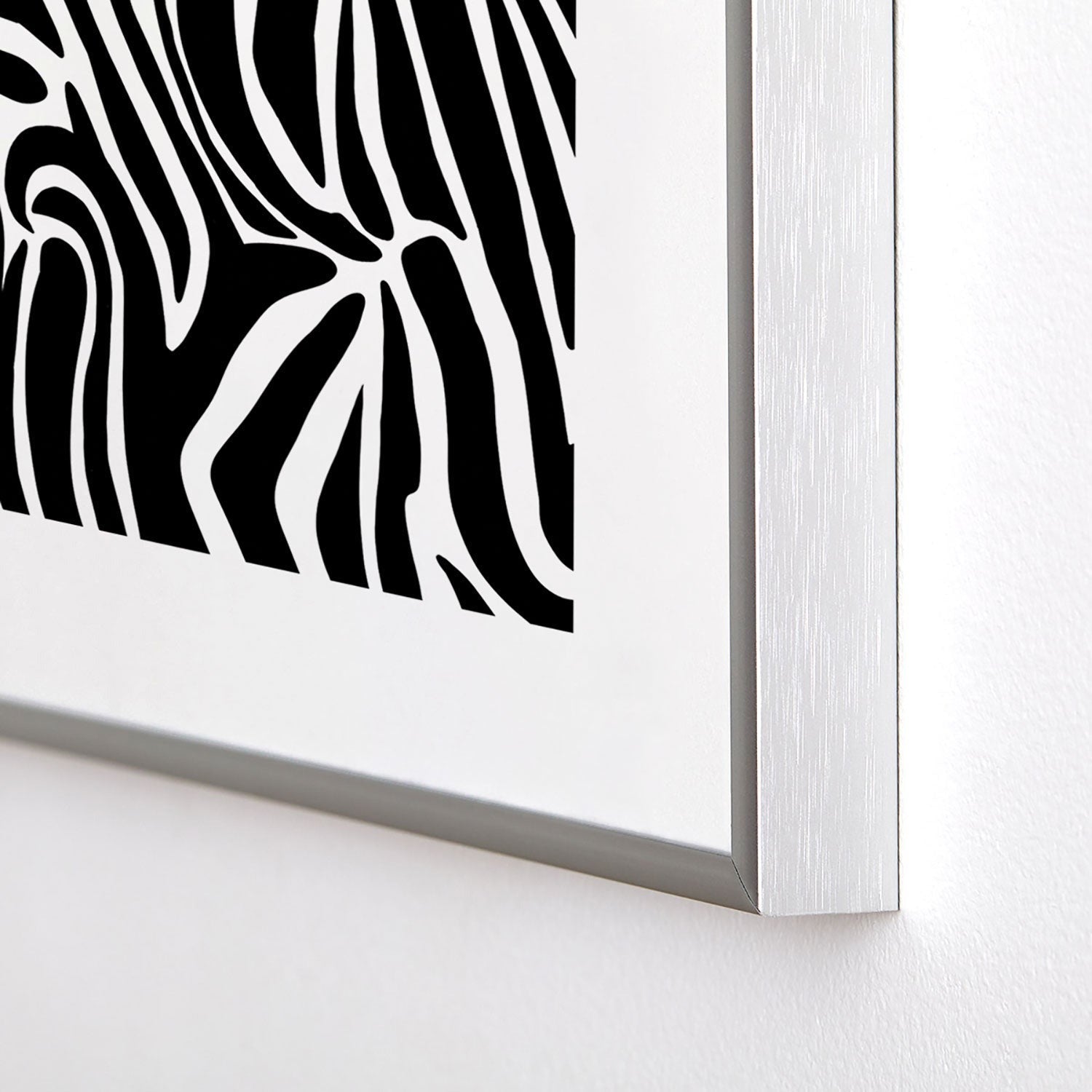 Jennifer Labre Wild Zebra Metal Framed Art Print