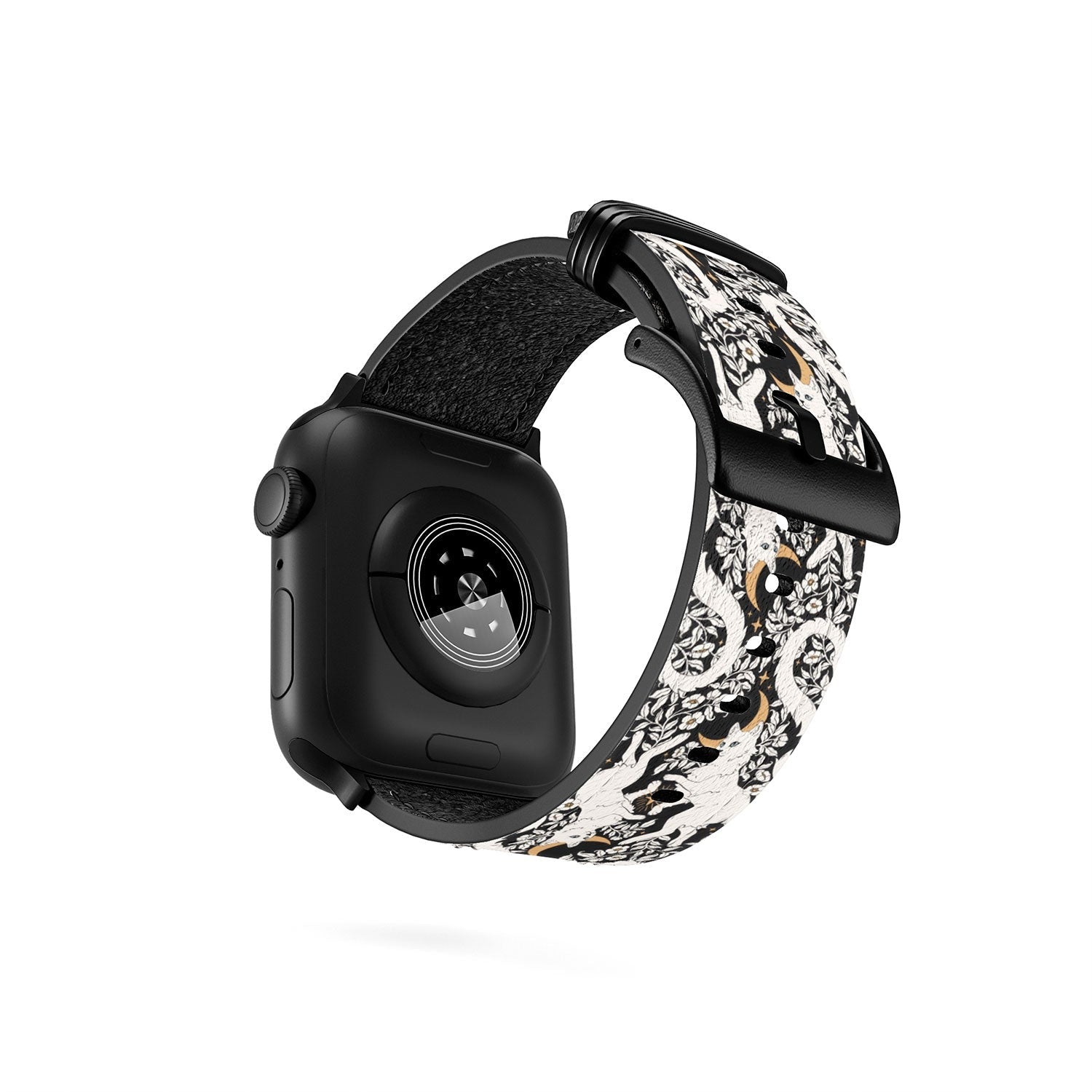 Avenie Celestial Cats Gold Apple Watch Band