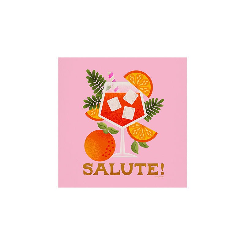 Jessica Molina Orange Spritz Art Print