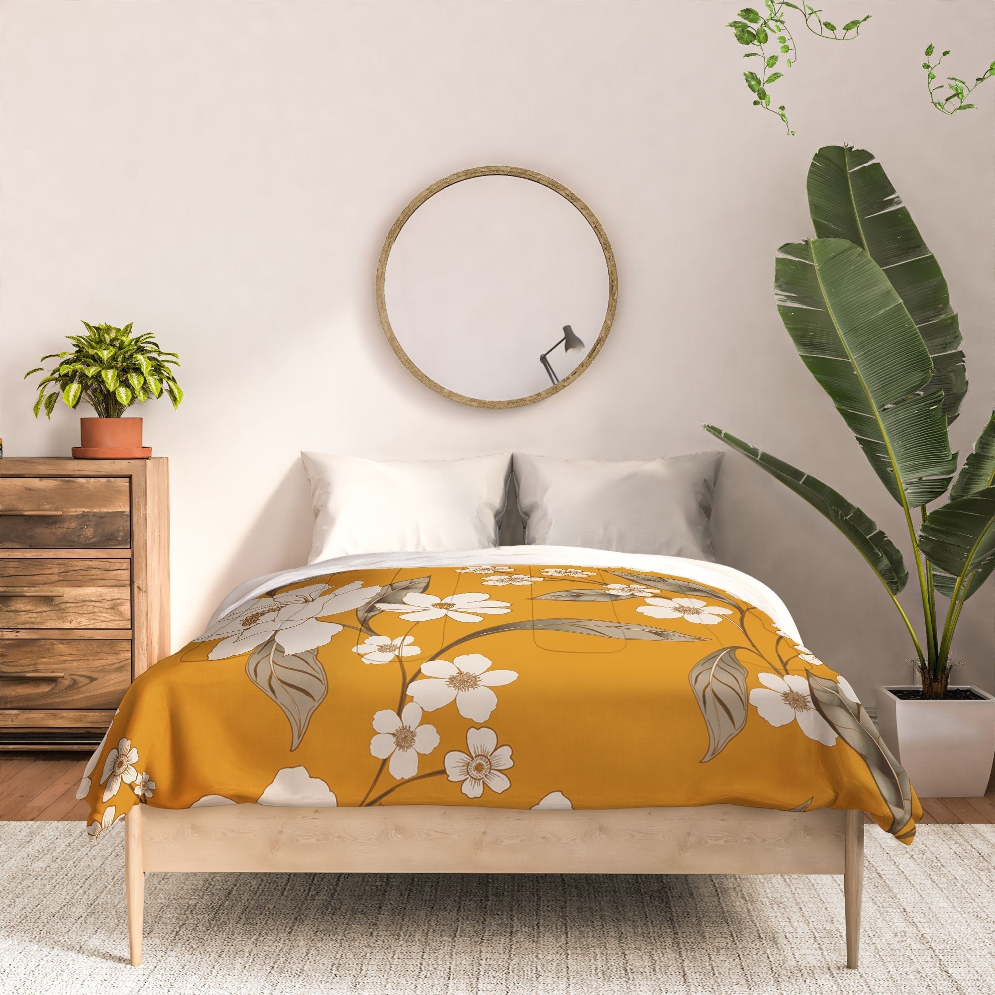 Gabriela Fuente Roberta Sunflower Comforter