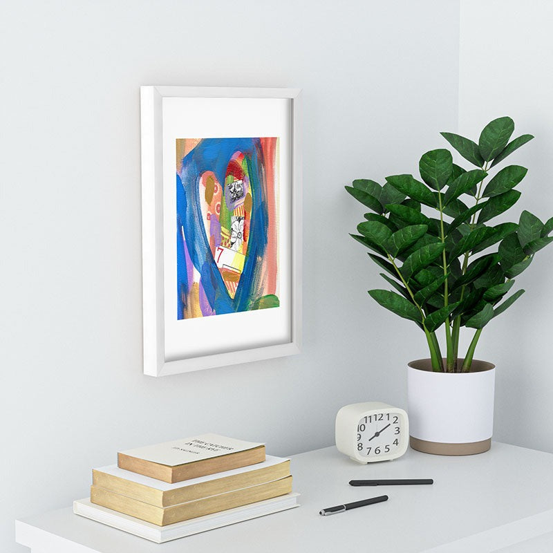 Natalie Baca Lucky in Love Recessed Framing Rectangle