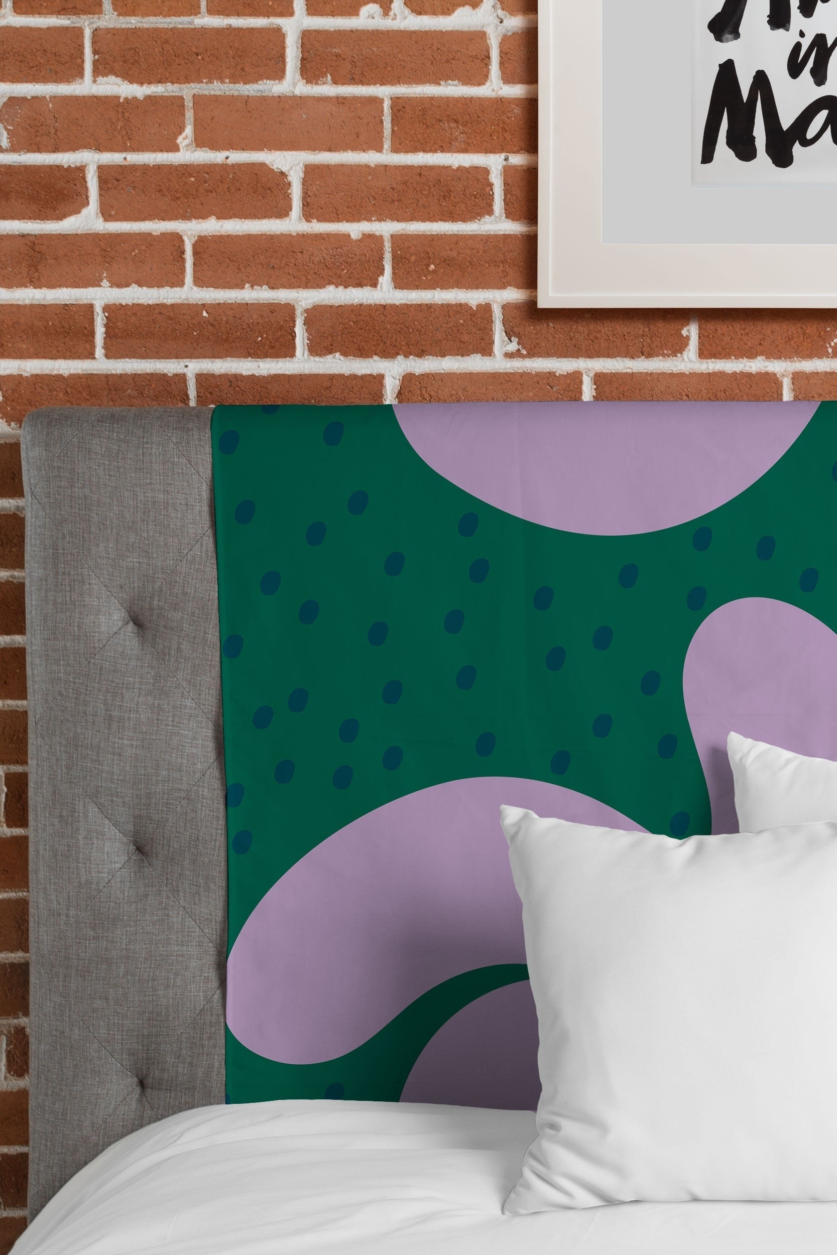 Camilla Foss Pebbles and Rabbit Tapestry