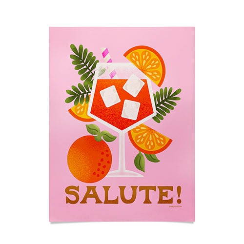 Jessica Molina Orange Spritz Poster