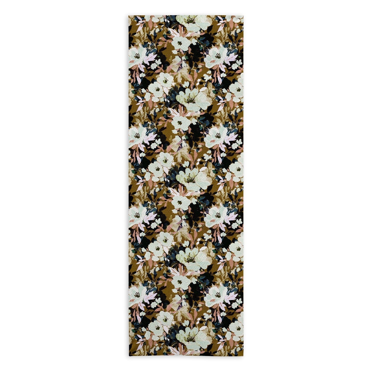 Marta Barragan Camarasa Romantic Floral Fusion Yoga Towel