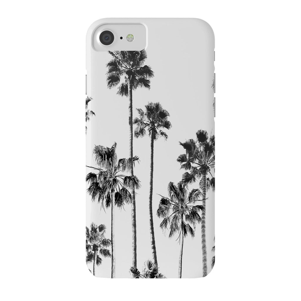 Gal Design Black And White Palms Phone Case