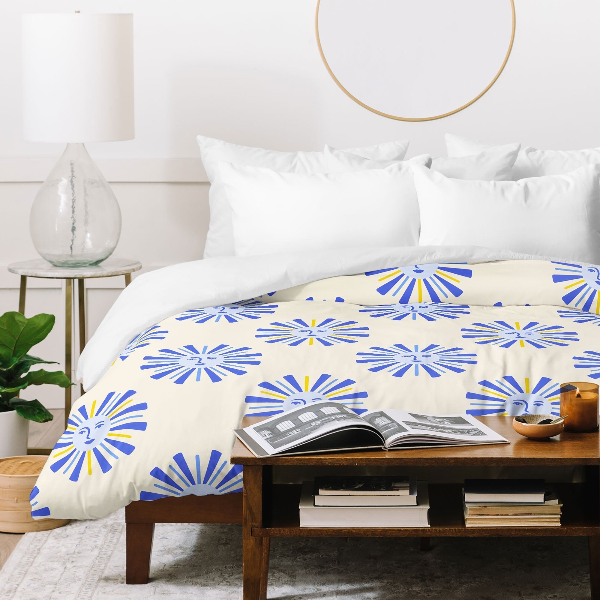 Design by Spark Dolce Vita Radial Sun Duvet Cover