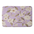 Gabriela Fuente Roberta lilac Memory Foam Bath Mat