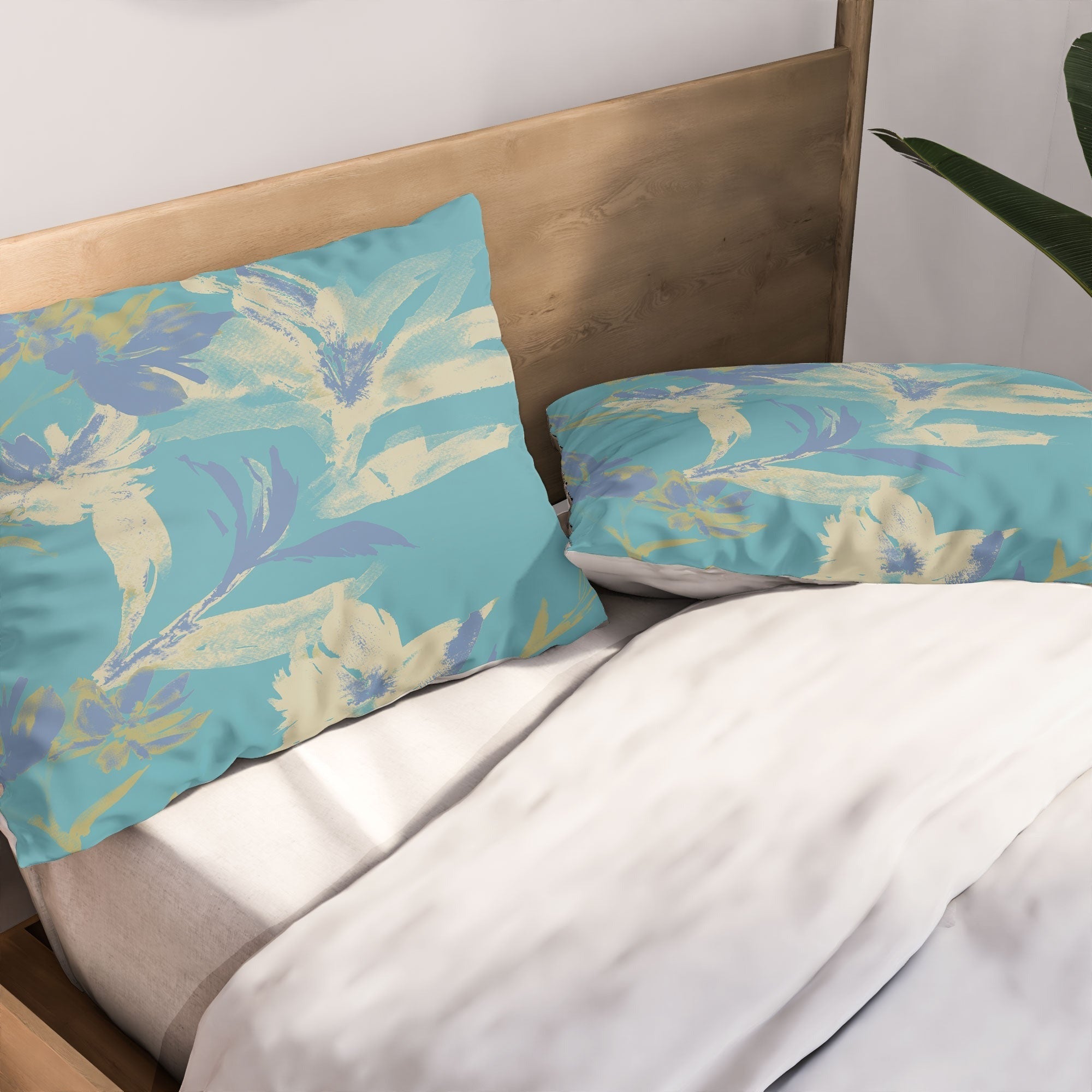 Gabriela Fuente Emma Blue Pillow Shams
