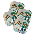 83 Oranges Side By Side Cowboy Edition Coaster Set