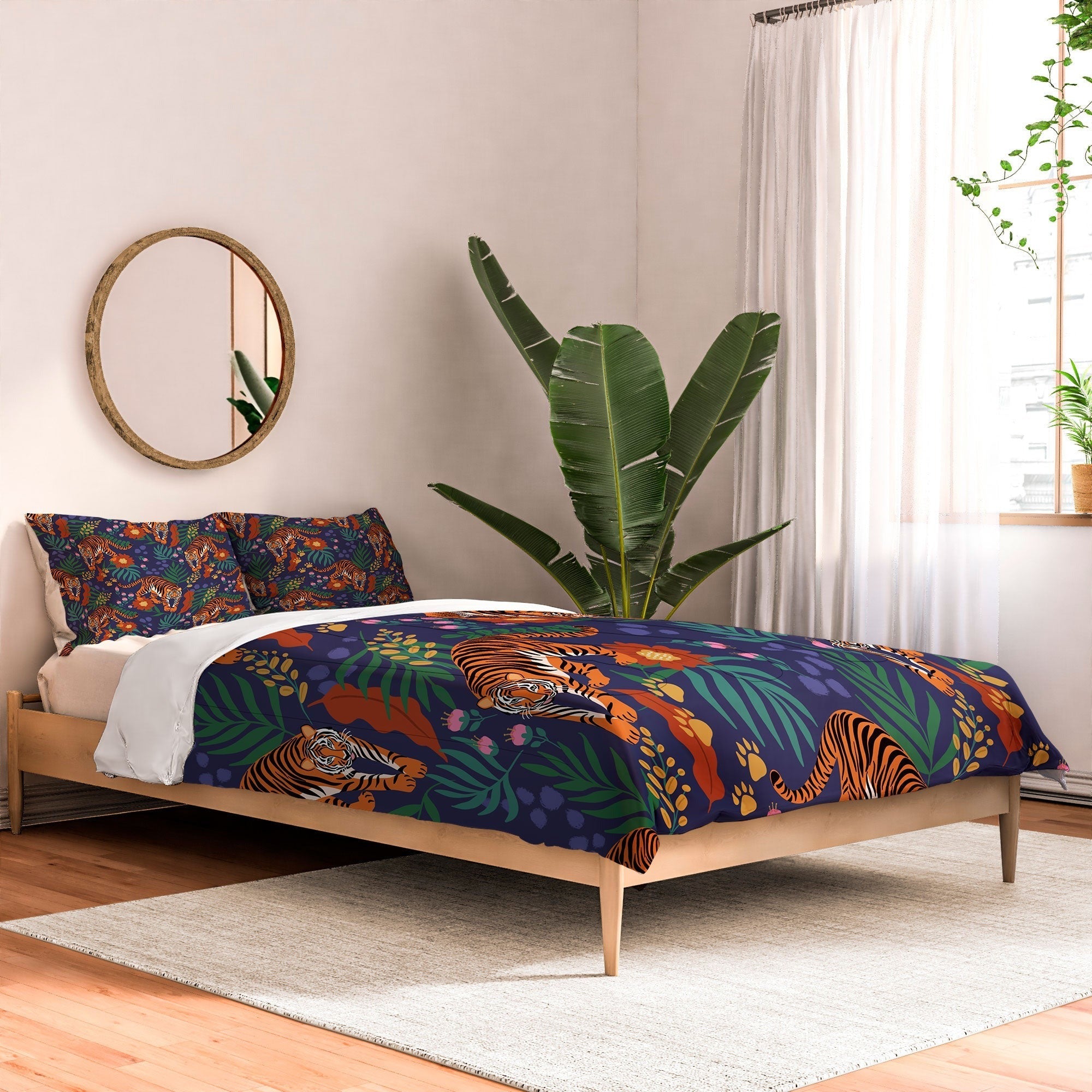 Design by Spark Tiger of the Glorious Jungle Comforter