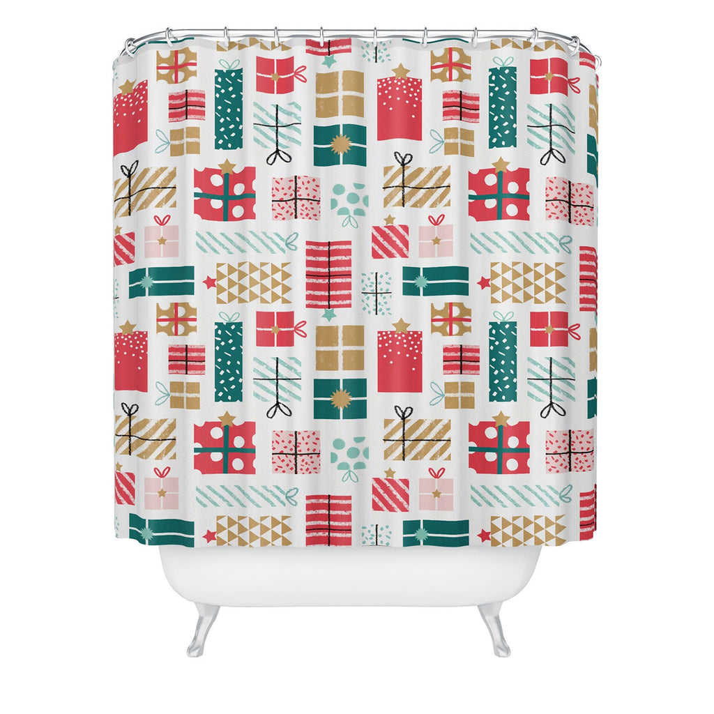 Wendy Kendall wrap it Shower Curtain