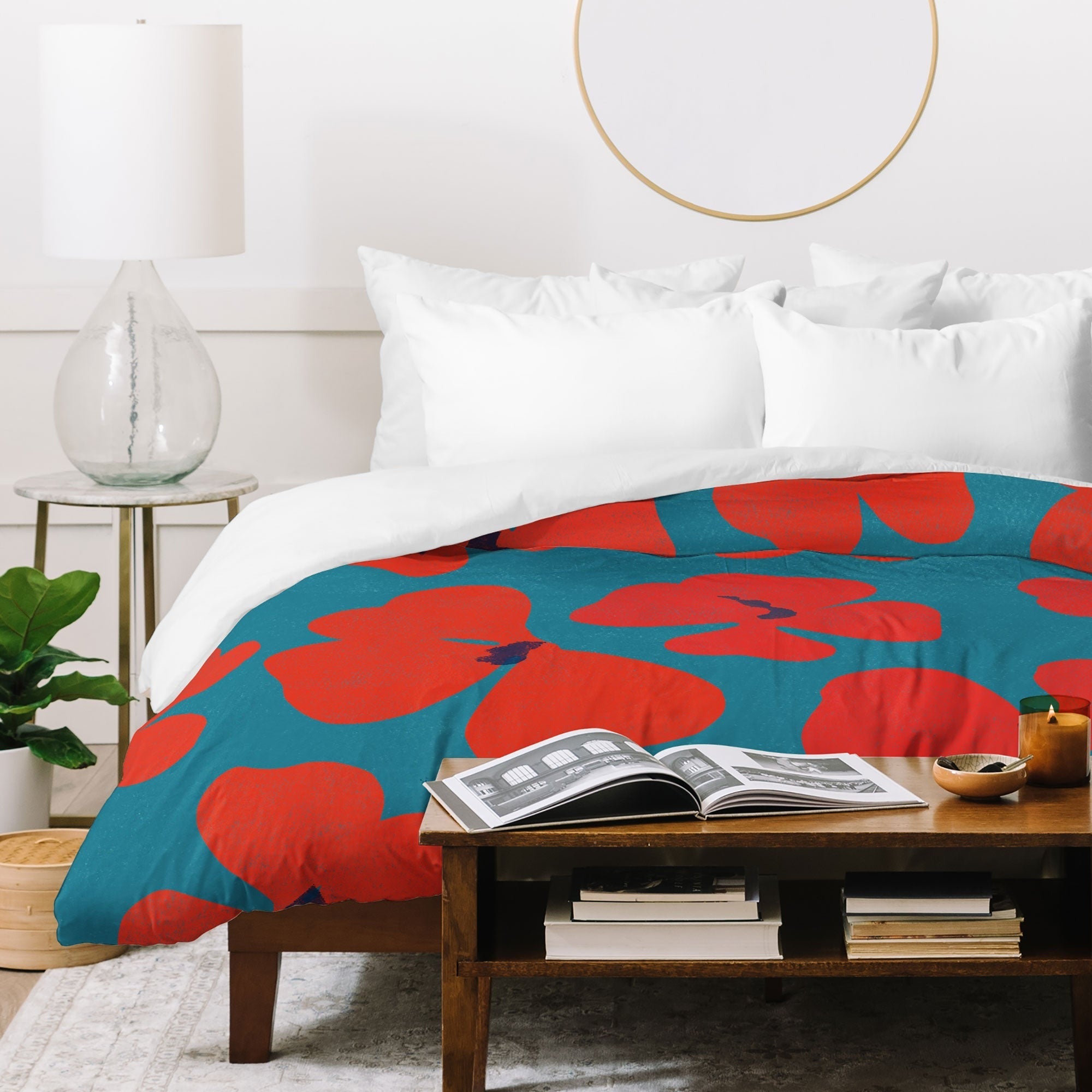 Garima Dhawan oxalis 1 Duvet Cover