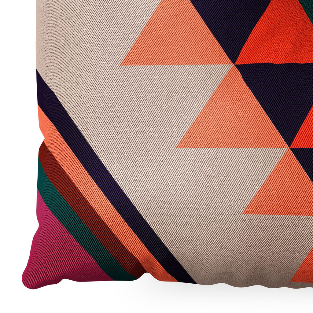 Wesley Bird Desert Sunrise Floor Pillow Square