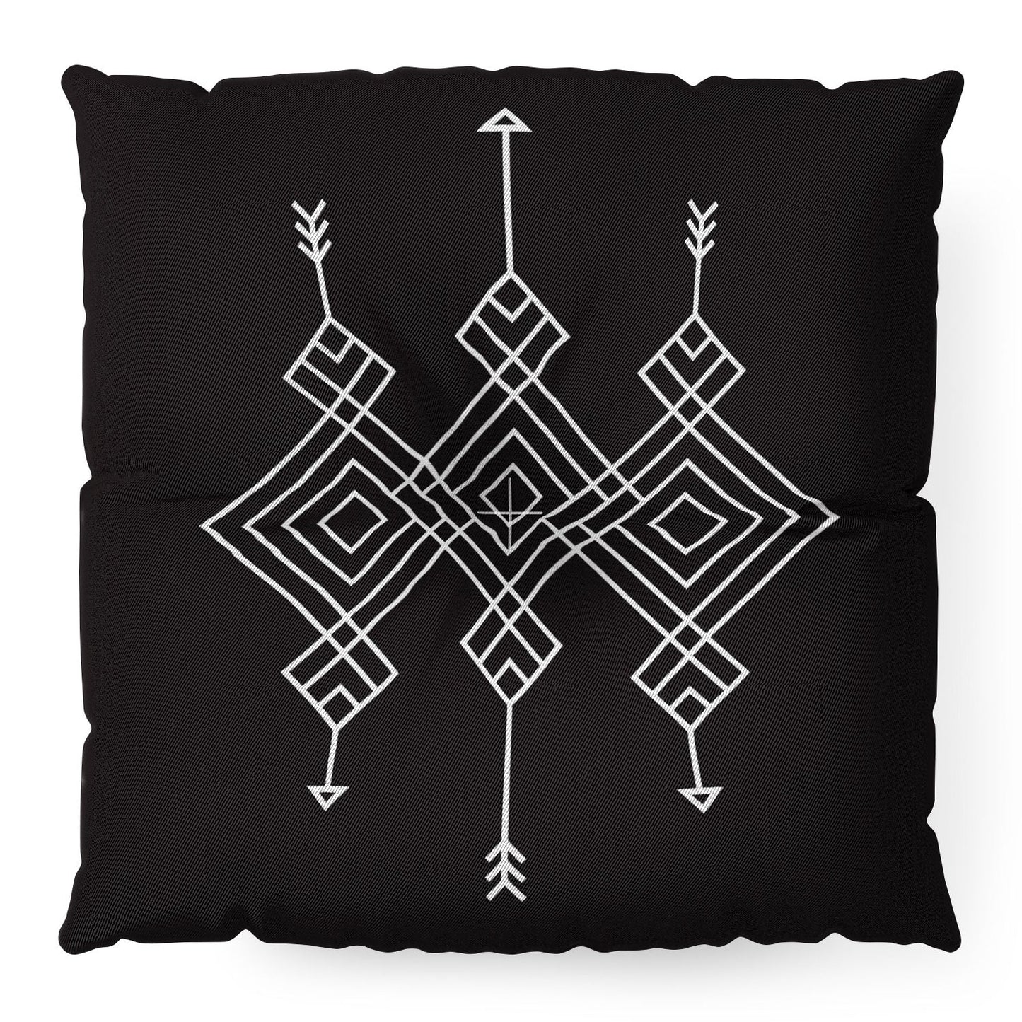 Wesley Bird Good Aim Floor Pillow Square
