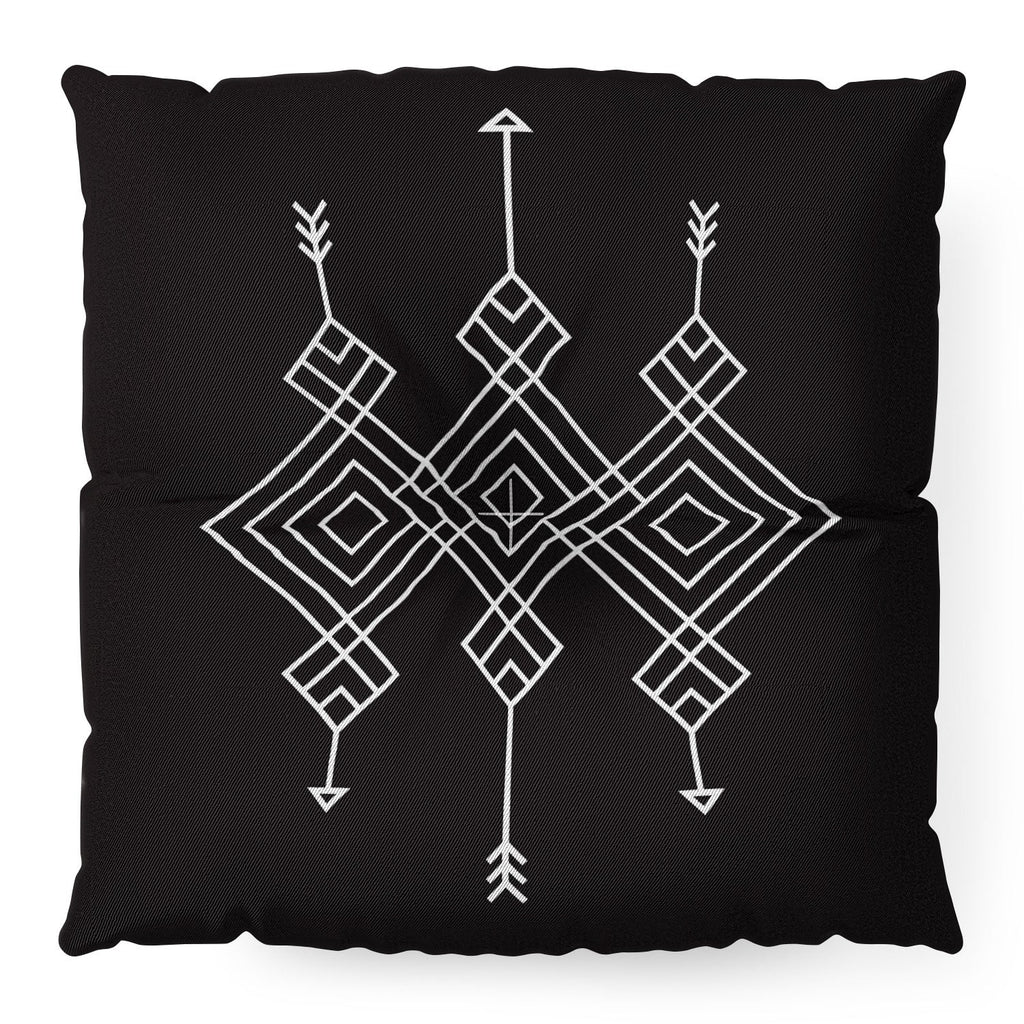 Wesley Bird Good Aim Floor Pillow Square