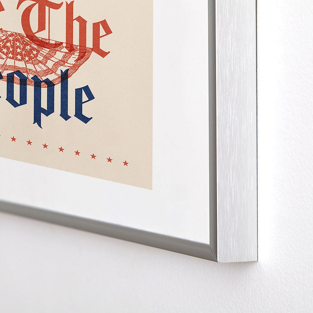 DENY Designs We The People ii Metal Framed Art Print