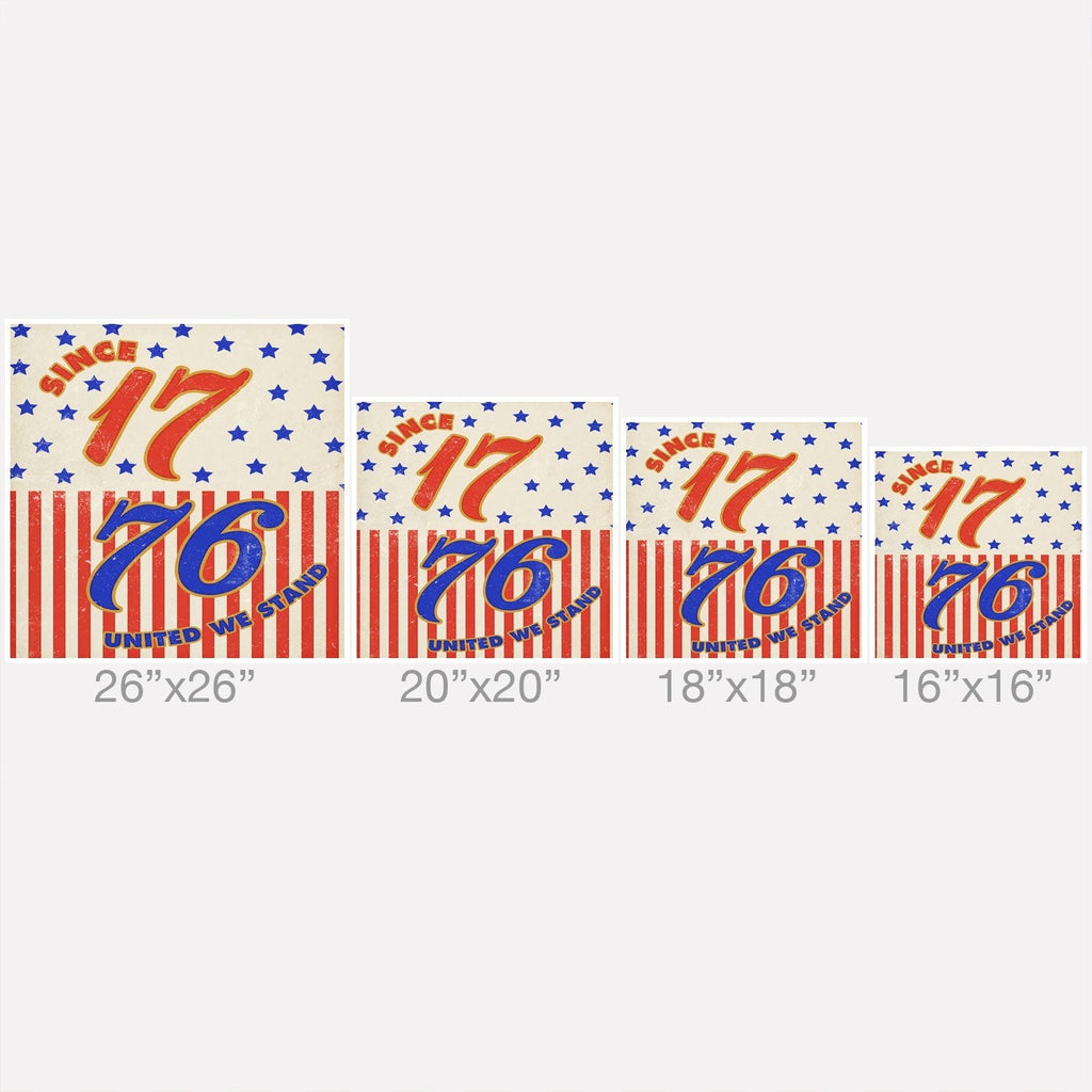 DENY Designs 1776 Stars Outdoor Throw Pillow