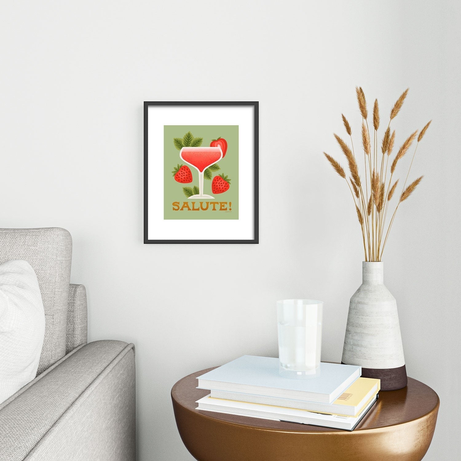 Jessica Molina Rossini Metal Framed Art Print