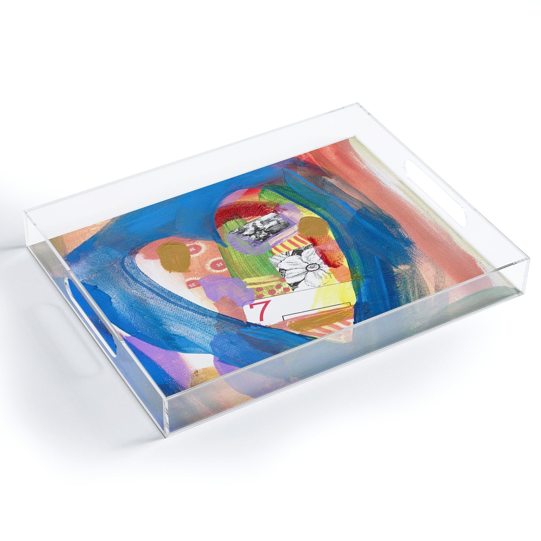 Natalie Baca Lucky in Love Acrylic Tray