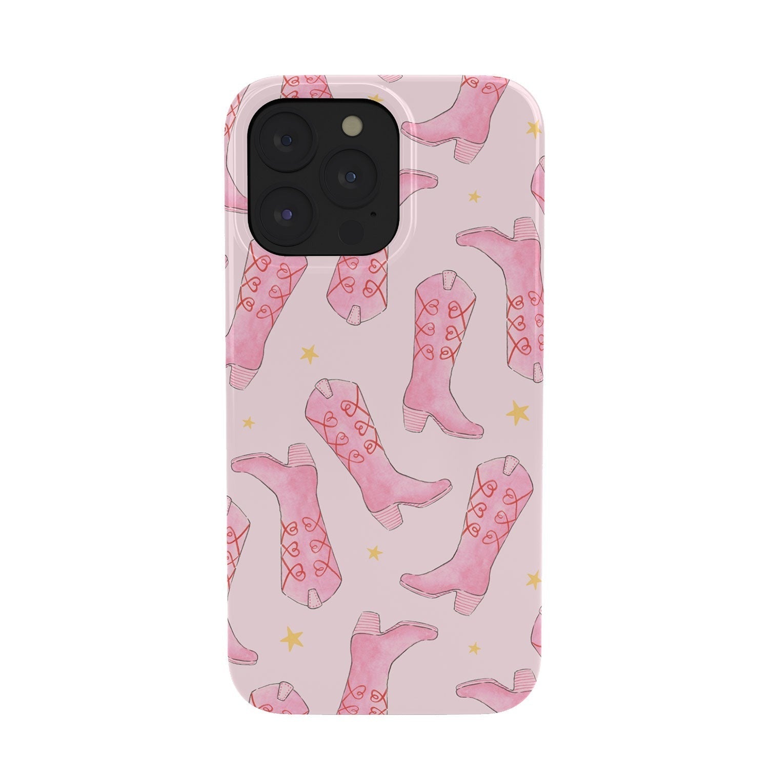 Love_Ryming Stars and Boots Phone Case