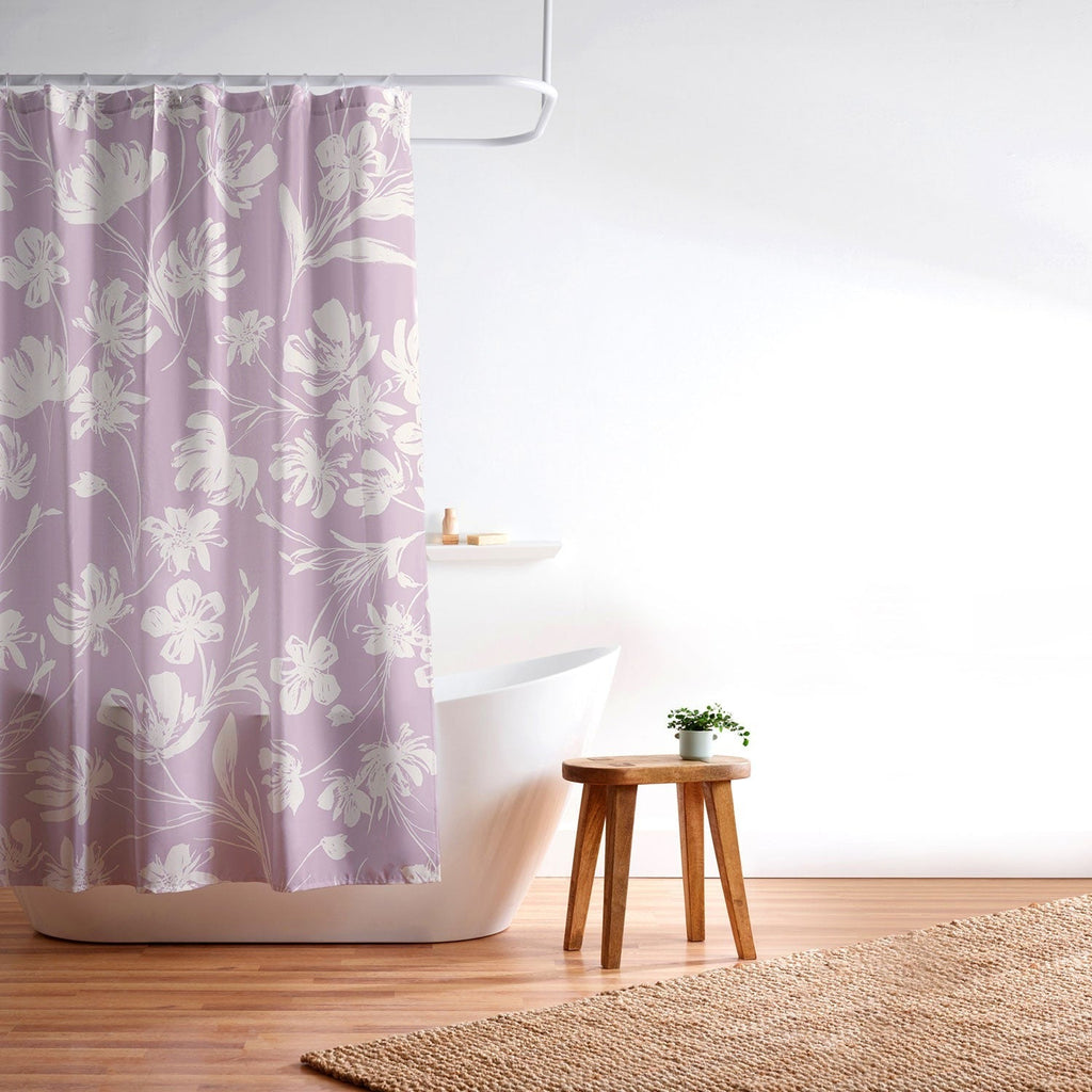 Gabriela Fuente Martine Lilac Shower Curtain