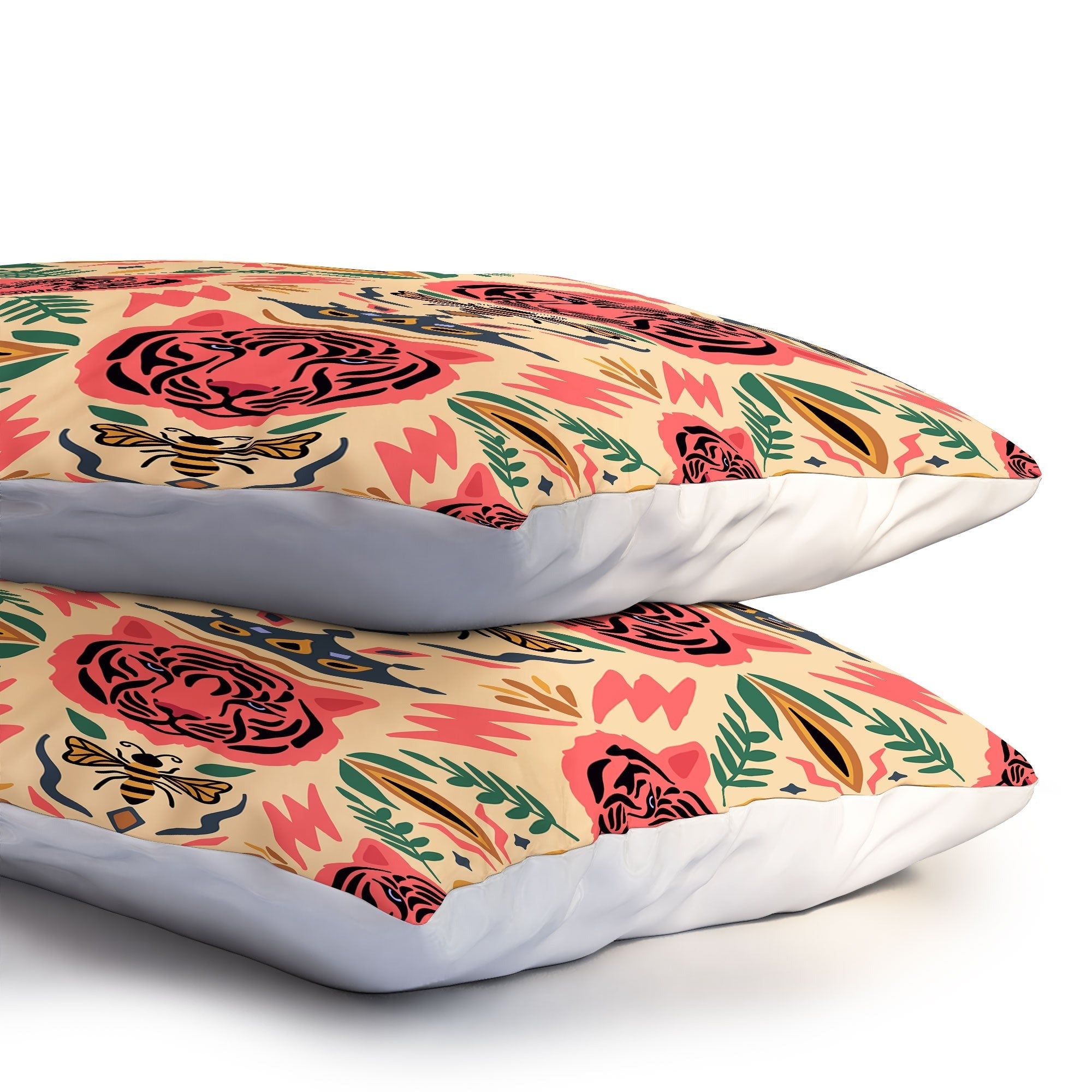 Design by Spark Tigress Queen Bee Pillow Shams