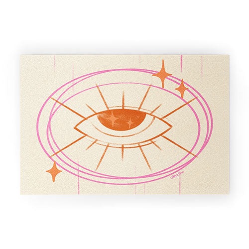 Little Om Celestial Eye cream Welcome Mat