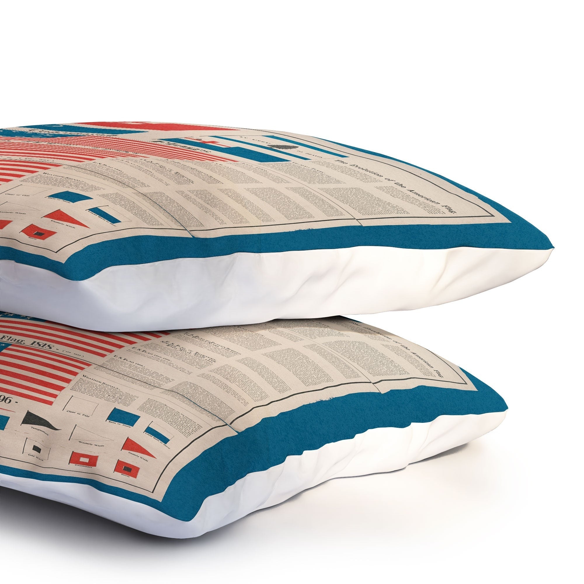 DENY Designs Goff s Evolution of the American Flag Pillow Shams
