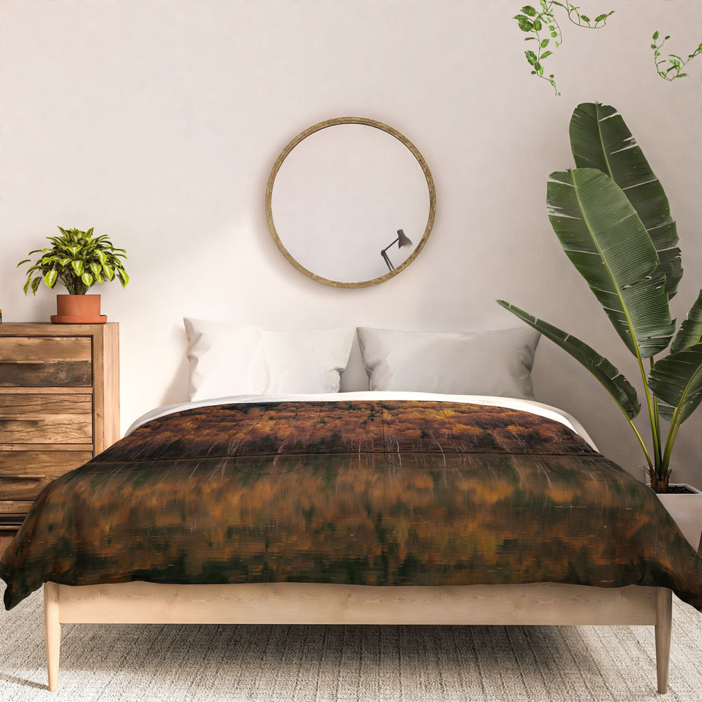 Hannah Kemp Fall Lake Comforter