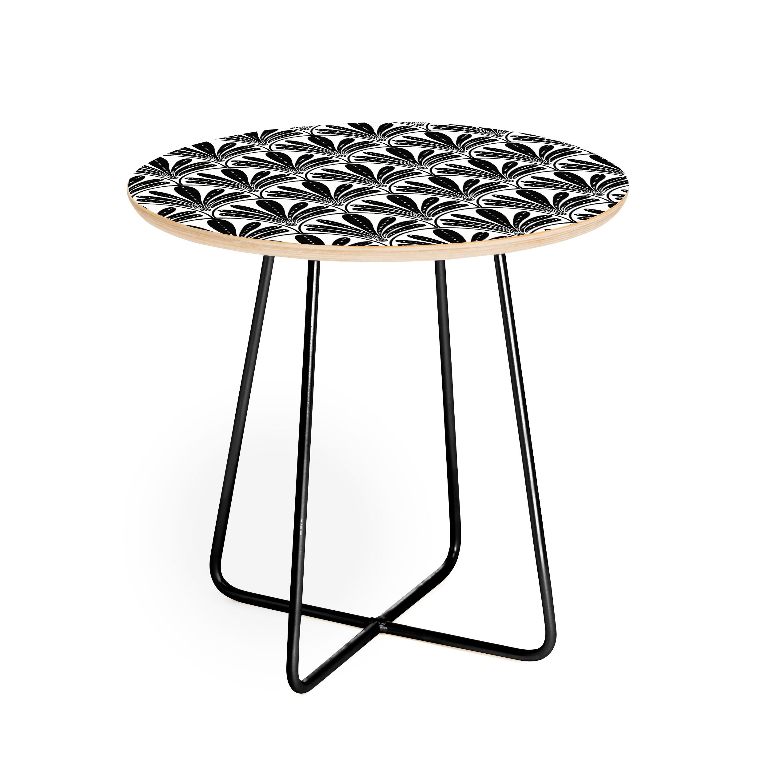 Jennifer Labre Hollywood Glam Round Side Table