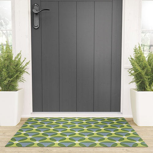 Marta Barragan Camarasa Stylish Retro Circle Welcome Mat