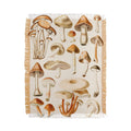 Gal Design Mushrooms Collection Throw Blanket