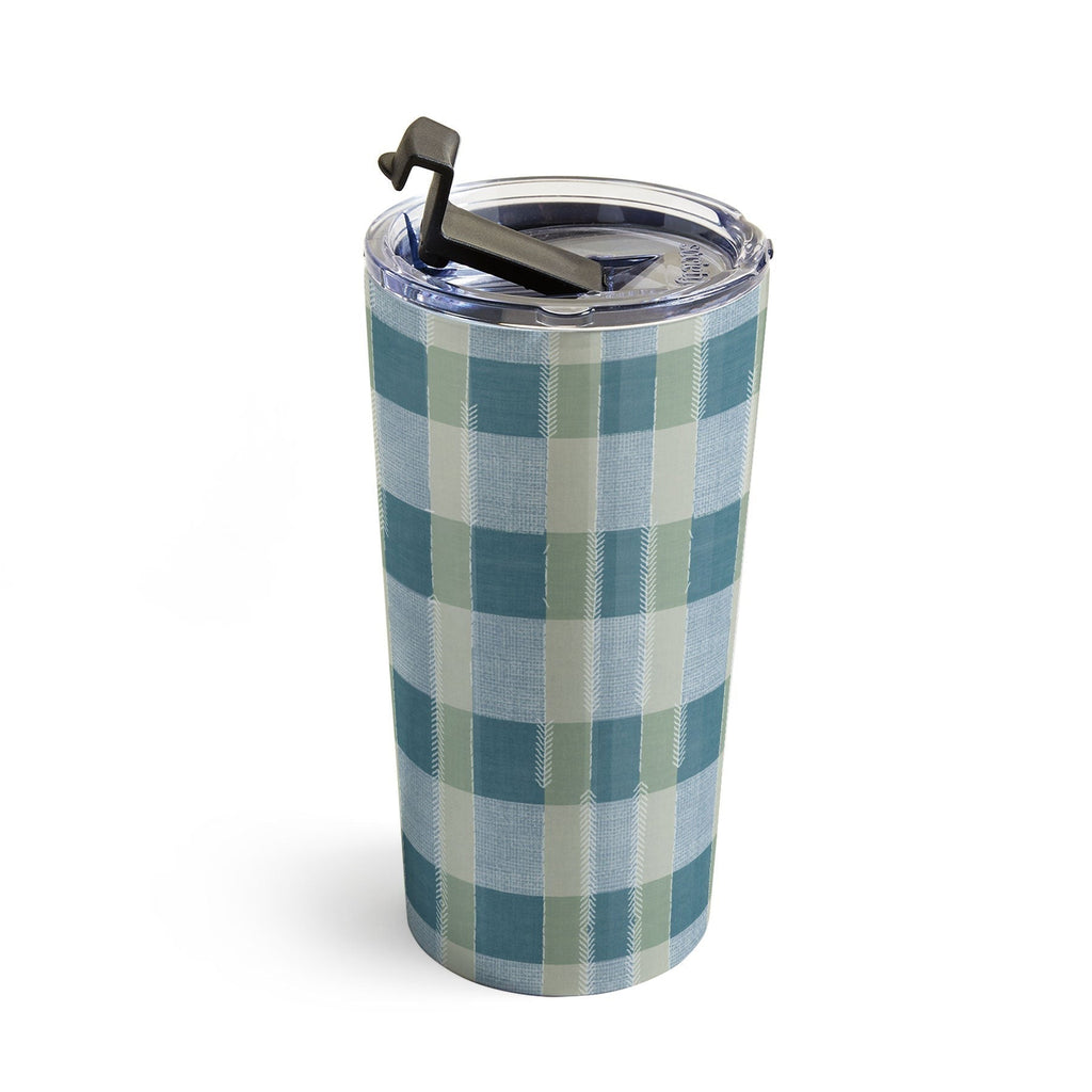 Marta Barragan Camarasa Country Style Checks Travel Mug
