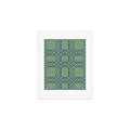 Marta Barragan Camarasa Nostalgic Grid Design Art Print