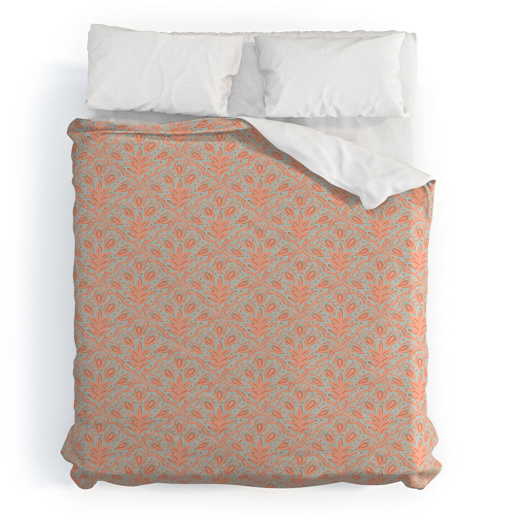 CoastL Studio Palm Scallop Duvet Cover