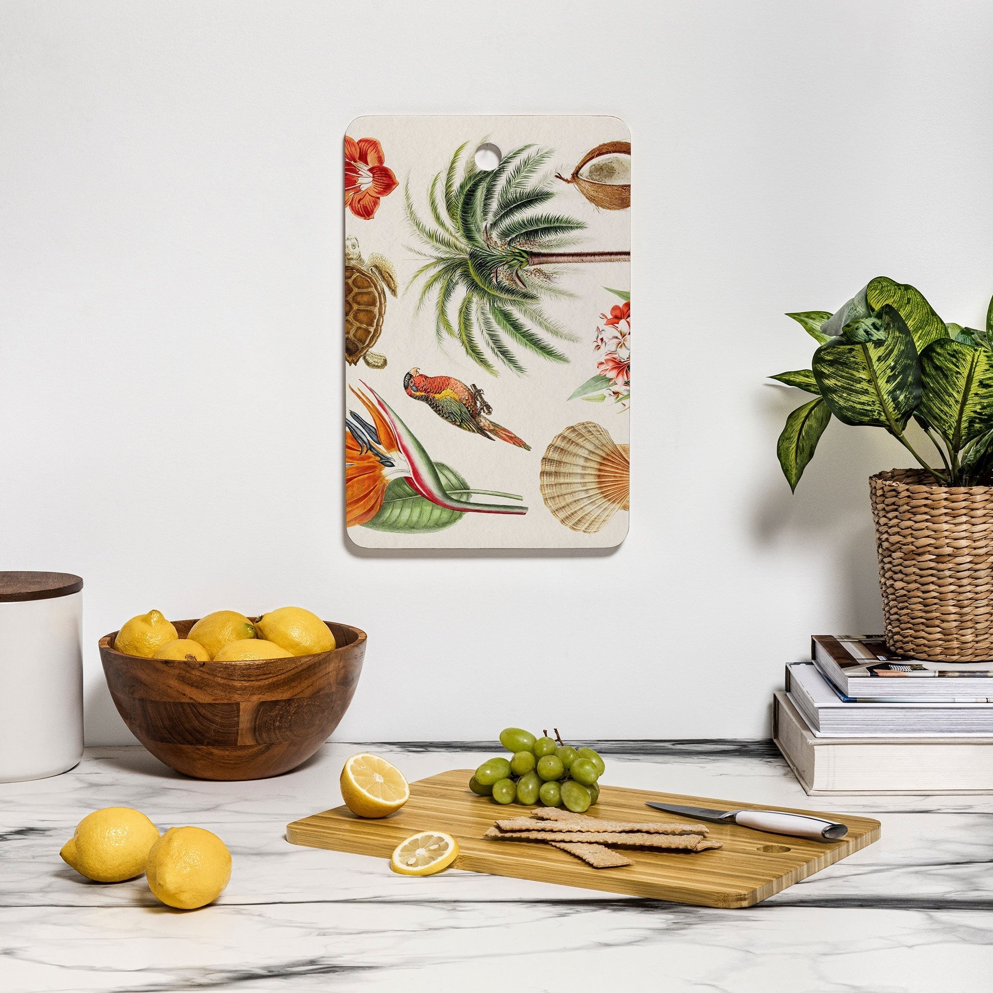 Gal Design Hawaii Collection Cutting Board Rectangle