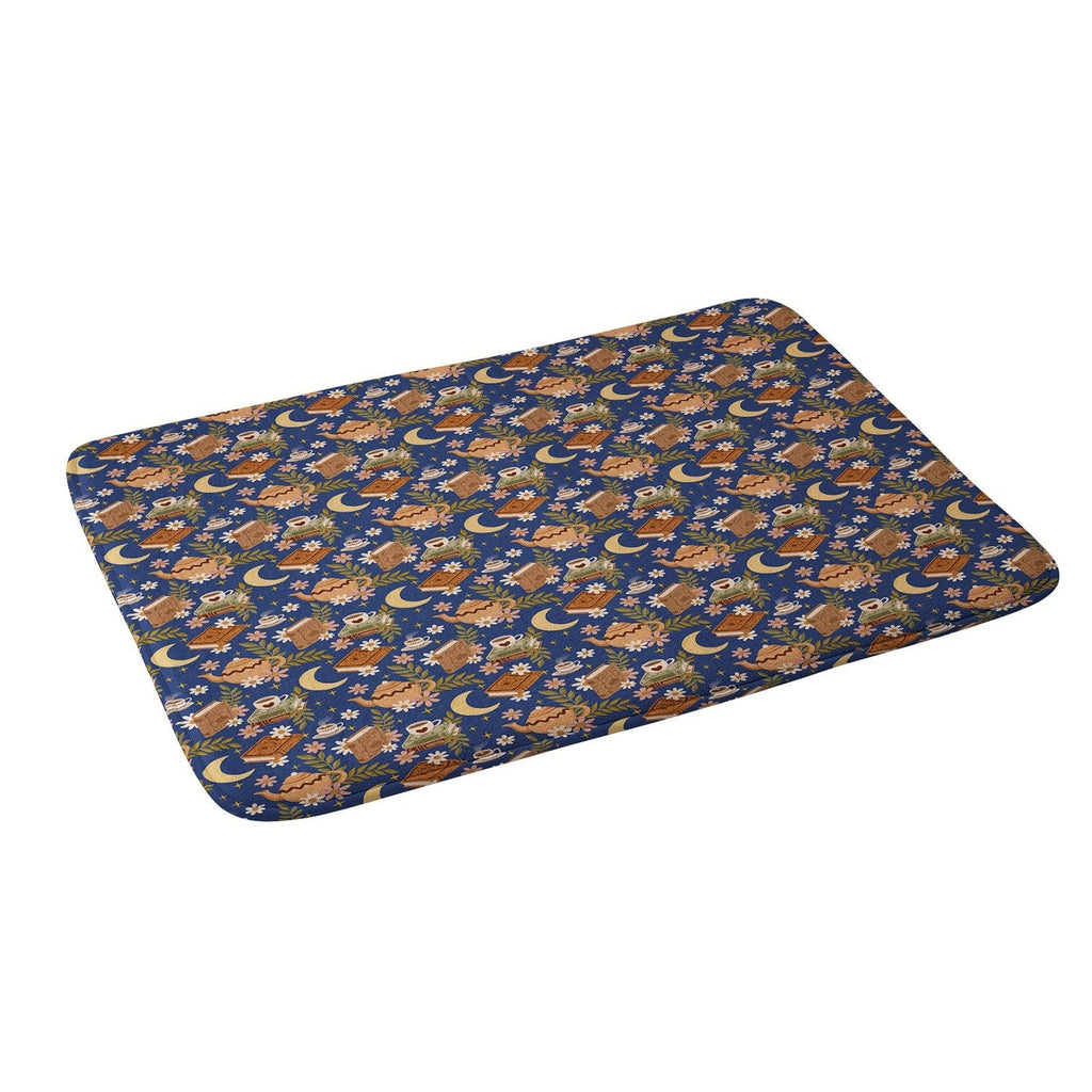 Avenie Moonlit Reading Nook II Memory Foam Bath Mat