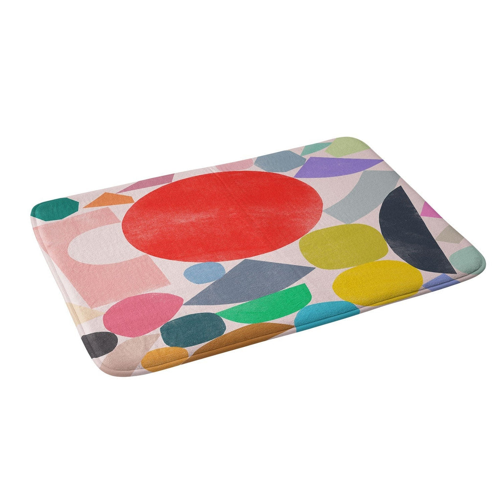 Garima Dhawan Colored Toys 4 Memory Foam Bath Mat