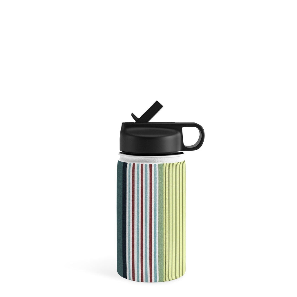 Marta Barragan Camarasa Colorful Stripe Delight Water Bottle