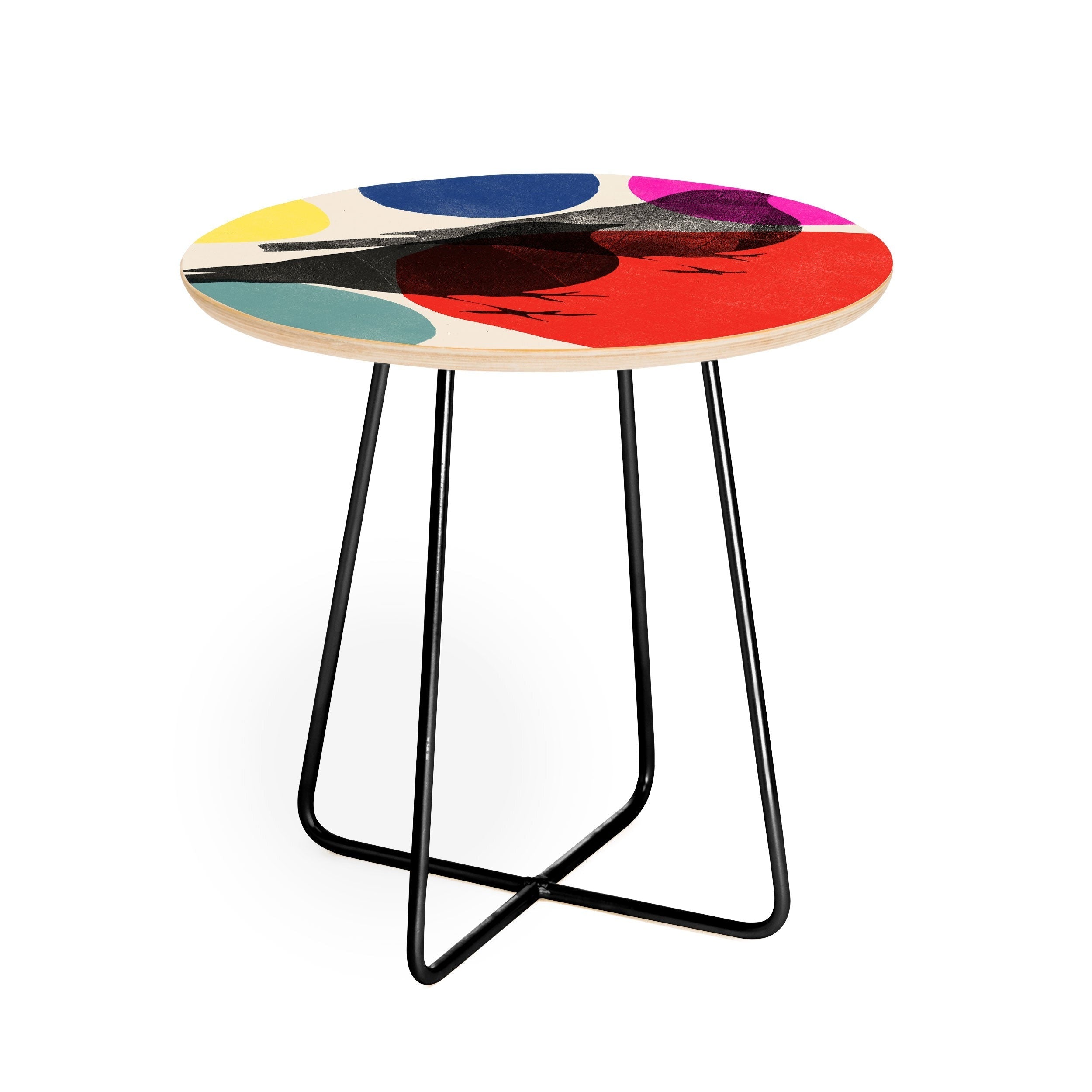 Garima Dhawan wild 2d Round Side Table