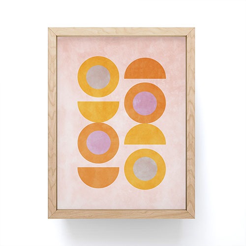 Mirimo Warm Balance Framed Mini Art Print