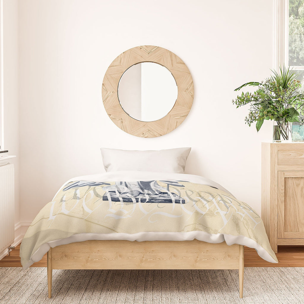 DENY Designs Liberty and Justice Woman Duvet Cover