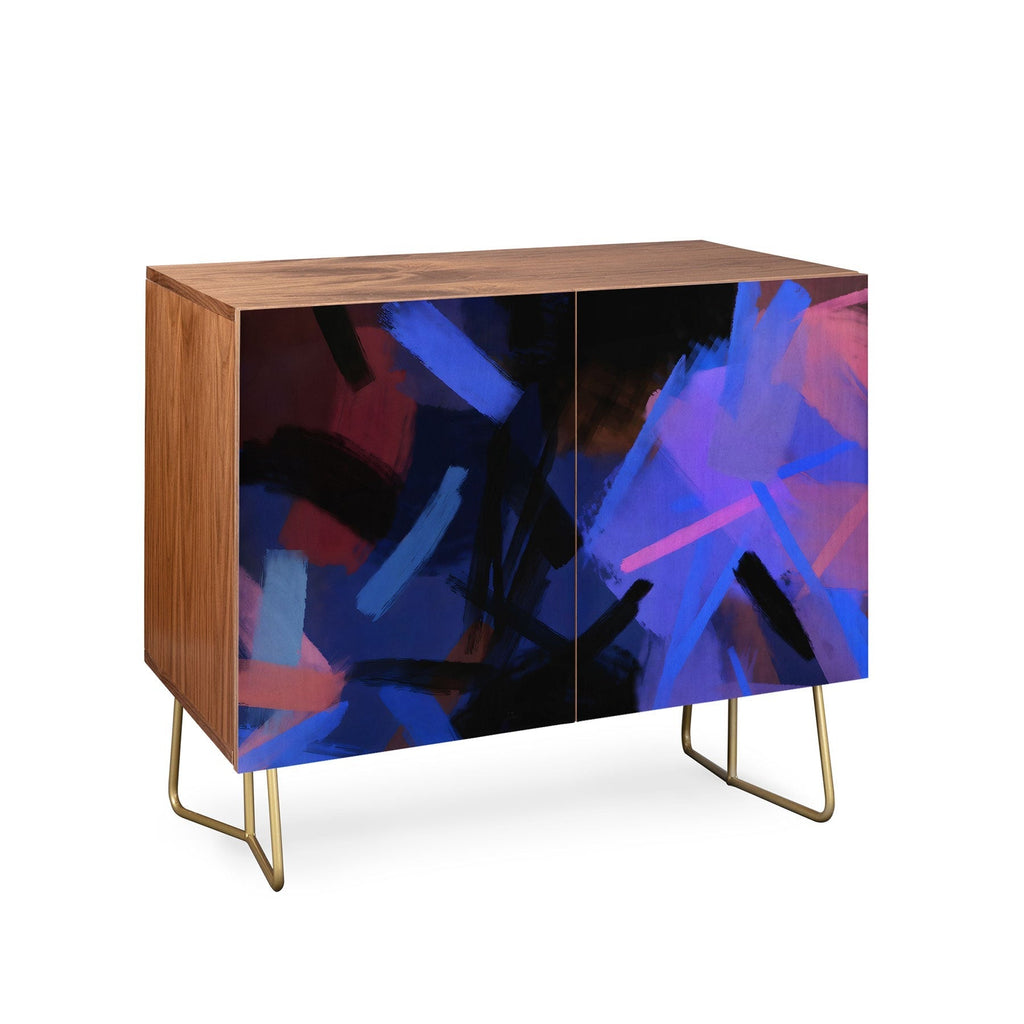 83 Oranges Midnight Sparks Credenza