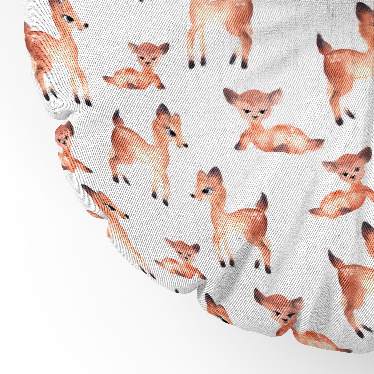 Wonder Forest Darling Deer Floor Pillow Round